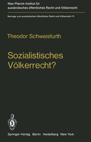 Sozialistisches Völkerrecht? - Theodor Schweisfurth