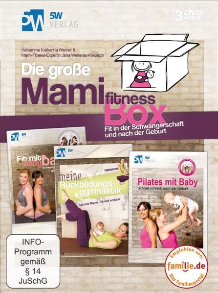 Die große Mamifitness-Box - Jana Wetterau, Katharina Werner