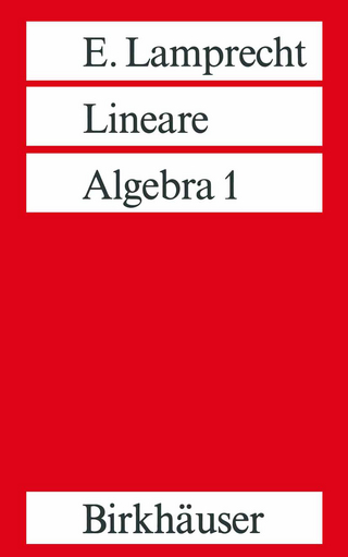 Lineare Algebra 1 - Erich Lamprecht