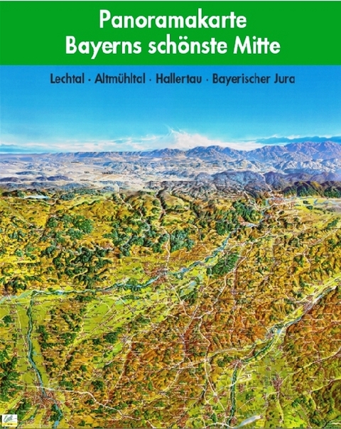 Panoramakarte Bayerns schönste Mitte