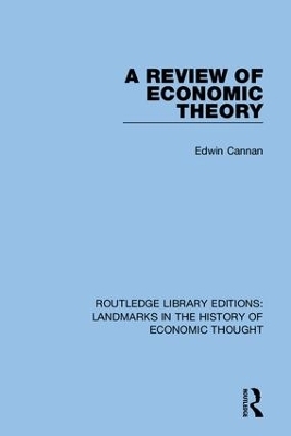 Routledge Library Editions: Landmarks in the History of Economic Thought -  Various authors