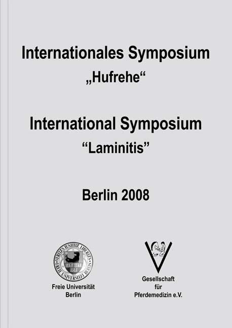Internationales Symposium "Hufrehe"/International Symposium "Laminitis" - Bodo Hertsch
