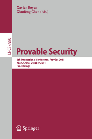 Provable Security - Xavier Boyen; Xiaofeng Chen