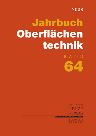 Jahrbuch Oberflächentechnik 2008 - Richard Suchentrunk