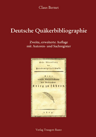 Deutsche Quäkerbibliographie - Claus Bernet