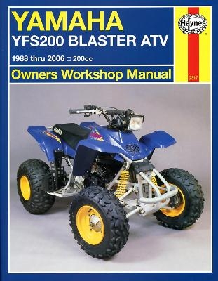 Yamaha YFS200 Blaster ATV (88 - 06) Haynes Repair Manual -  Haynes Publishing