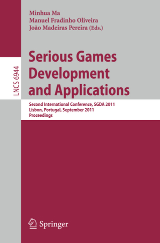 Serious Games Development and Applications - Minhua Ma; Manuel Fradinho Oliveira; Joao Madeiras Pereira
