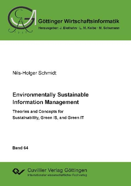 Environmentally Sustainable Information Management - Nils-Holger Schmidt