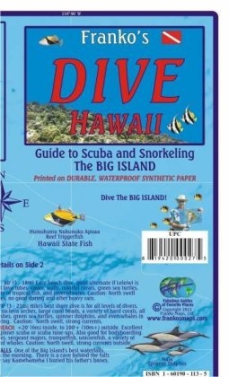 Hawaiian Big Island Dive Map