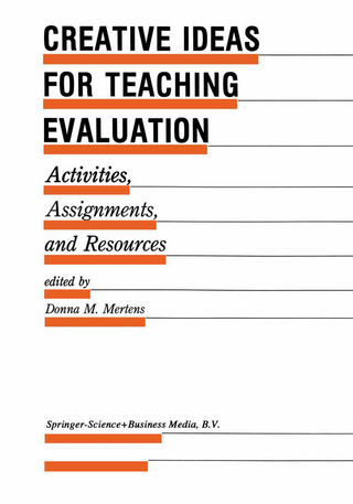 Creative Ideas For Teaching Evaluation - Donna M. Mertens