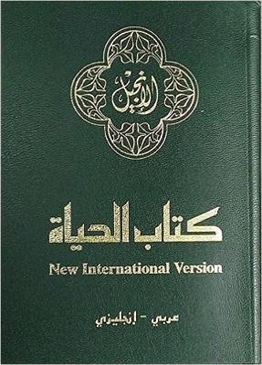 NAV, NIV, Arabic/English Bilingual New Testament, Leather-Look, Green -  Zondervan