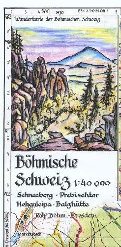 Böhmische Schweiz 1:40000 - Rolf Böhm