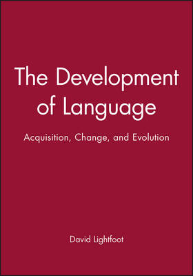 The Development of Language - David Lightfoot