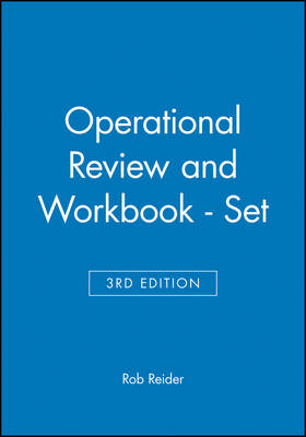 Operational Review 3E and Workbook ? Set - Rob Reider