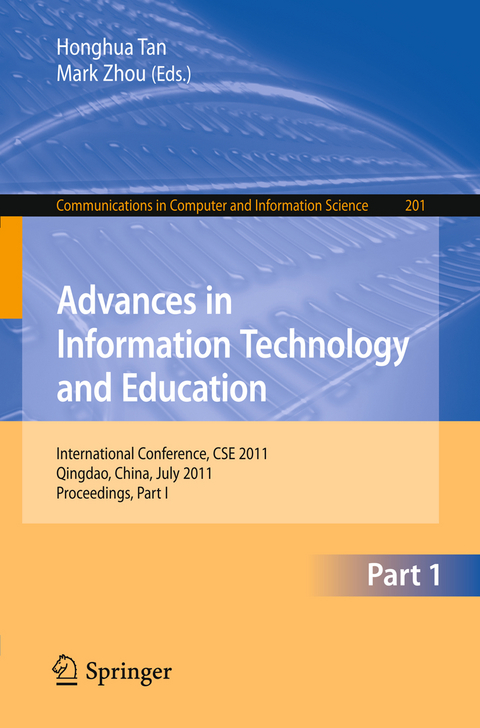 Advances in Information Technology and Education - 