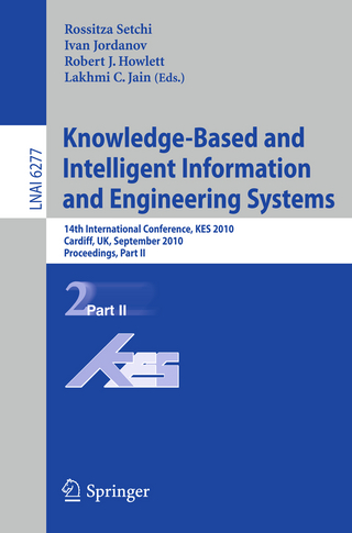 Knowledge-Based and Intelligent Information and Engineering Systems - Rossitza Setchi; Ivan Jordanov