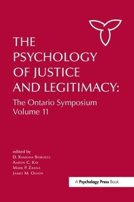 The Psychology of Justice and Legitimacy - 