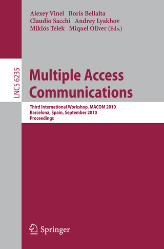 Multiple Access Communications - Alexey Vinel; Boris Bellalta; Claudio Sacchi; Andrey Lyakhov; Miklos Telek; Miquel Oliver