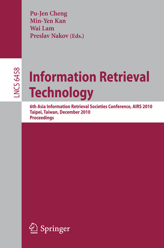 Information Retrieval Technology - Pu-Jen Cheng; Min-Yen Kan; Wai Lam; Preslav Nakov