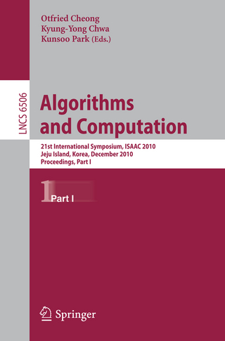 Algorithms and Computation - Otfried Cheong; Kyung-Yong Chwa; Kunsoo Park