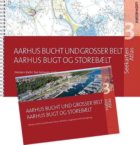 SeeKarten Atlas 3 | Aarhus Bucht und Grosser Belt