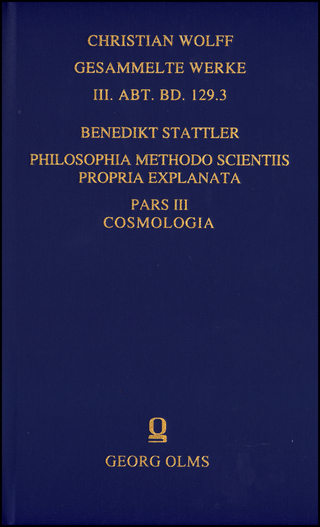 Philosophia methodo scientiis propria explanata - Benedikt Stattler