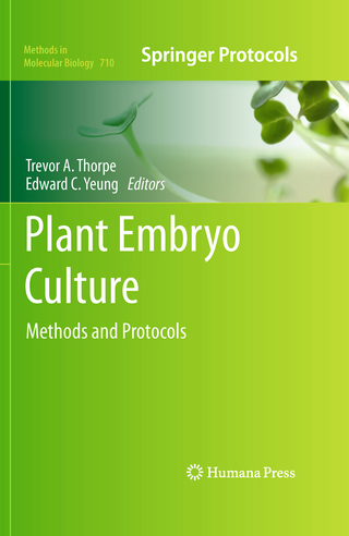Plant Embryo Culture - Trevor A. Thorpe; Edward C. Yeung