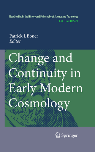 Change and Continuity in Early Modern Cosmology - Patrick Bonner