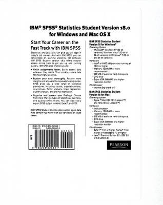 SPSS Student Version 18.0  (standalone) -  Pearson Education, . . Pearson Education