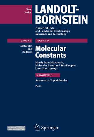 Asymmetric Top Molecules, Part 2 - Jean Demaison; Wolfgang Hüttner; Jürgen Vogt