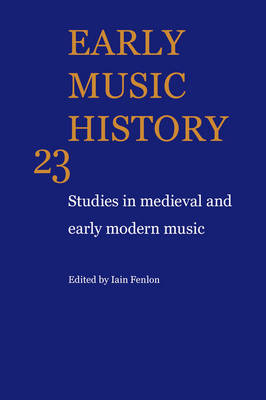 Early Music History - Iain Fenlon