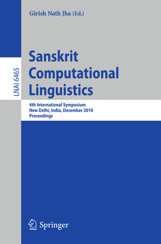 Sanskrit Computational Linguistics - Girish Nath Jha