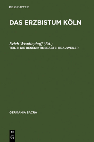 Germania Sacra. Neue Folge / Das Erzbistum Köln - Erich Wisplinghoff