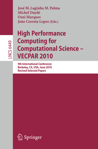 High Performance Computing for Computational Science -- VECPAR 2010 - José M. Laginha M. Palma; Michel Daydé; Osni Marques; Joao Correia Lopes