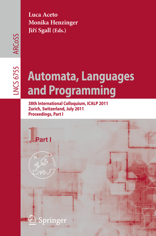 Automata, Languages and Programming - Luca Aceto; Monika Henzinger; Ji?í Sgall