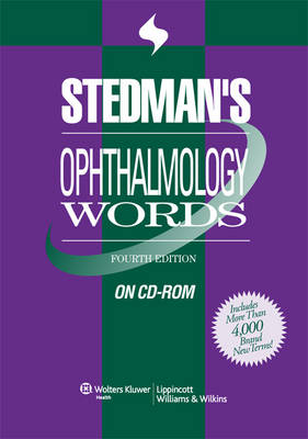Stedman's Ophthalmology Words on CD-ROM