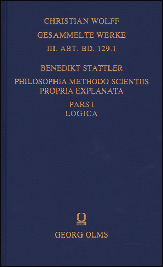 Philosophia methodo scientiis propria explanata - Benedikt Stattler