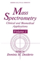 Mass Spectrometry - Dominic M. Desiderio
