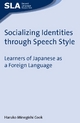 Socializing Identities through Speech Style - Haruko Minegishi Cook