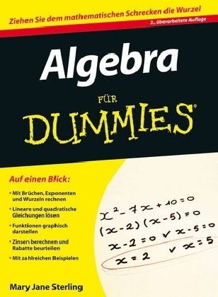 Algebra für Dummies - Mary Jane Sterling