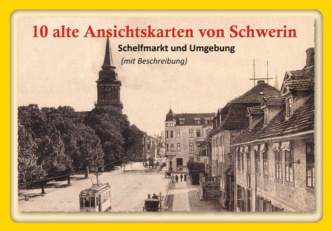 10 alte Ansichtskarten von Schwerin - 