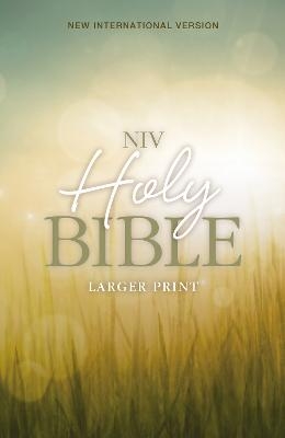 NIV, Holy Bible, Larger Print, Paperback -  Zondervan