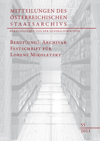 Beruf(ung): Archivar - Generaldirektion des österreichischen