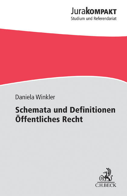 Schemata und Definitionen Öffentliches Recht - Daniela Winkler