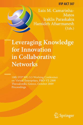 Leveraging Knowledge for Innovation in Collaborative Networks - Luis M. Camarinha-Matos; Iraklis Paraskakis; Hamideh Afsarmanesh