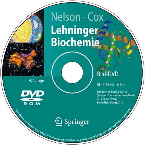Bild-DVD, Nelson, Cox: Lehninger Biochemie - David Nelson, Michael Cox