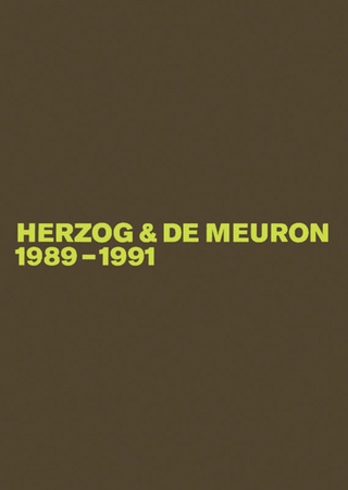 Herzog & De Meuron ? The Complete Works / Herzog & de Meuron / Herzog & De Meuron ? The Complete Works / Herzog & de Meuron / Herzog & De Meuron ? The Complete Works / Herzog & de Meuron / Herzog & De Meuron ? The Complete Works / Herzog & de Meuron / Herzog & De Meuron ? The Complete Works / Herzog & de Meuron / Herzog & de Meuron 1989-1991 - Gerhard Mack