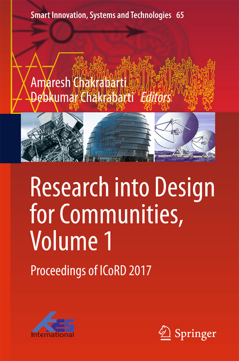 Research into Design for Communities, Volume 1 - 
