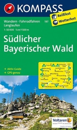 KOMPASS Wanderkarte Südlicher Bayerischer Wald - KOMPASS-Karten GmbH