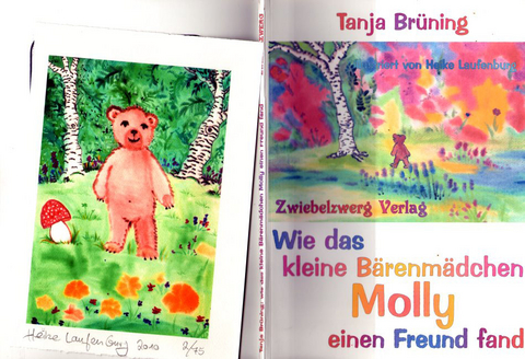 Wie das kleine Bärenmädchen Molly einen Freund fand - Tanja Brüning